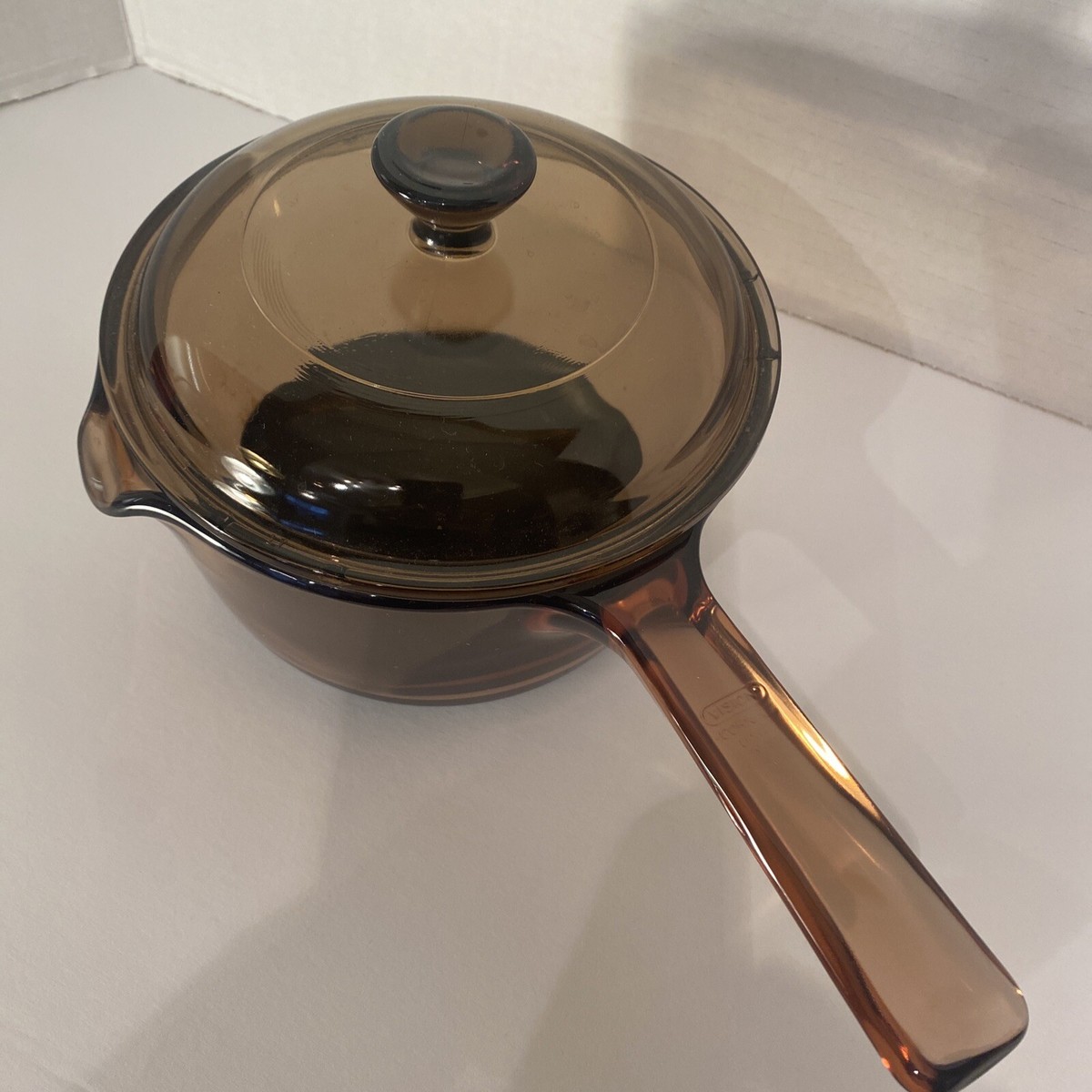 Pyrex Visions® Corning® 1 Liter Sauce Pot with Spout & Lid