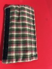 Longaberger Homemade Handle Gripper -Green Red Tan