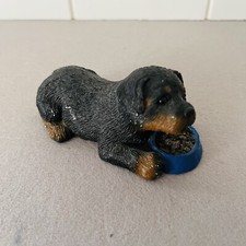 Sandicast Rottweiler Peeper Puppy Resin Retir...