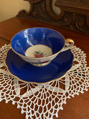 Vintage Royal Bayreuth Bavaria Germany Small Tea cup & Saucer