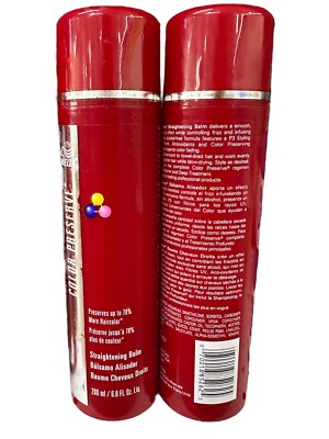 Wella Color Preserve STRAIGHTENING BALM, Alcohol Free, 6.8 oz, 2 Count