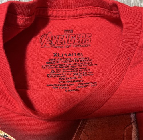 Boy’s Lot Of 4 Tee Shirts XL (14/16) Graphic Print Nike Super Bowl Avengers - Picture 9 of 19