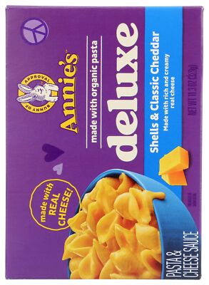 Annie's Deluxe Macaroni and Cheese with Organic Pasta, Classic