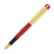 Wahl Eversharp Skyline Fountain Pen in Red Gold Trim - Fine