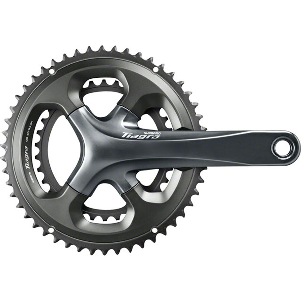 Shimano Tiagra 4700 10-Speed 36/52t 165mm Crankset Gray Road Touring CX