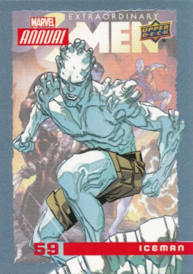 #59 ICEMAN (2017) 2016 Upper Deck Marvel Annual X-MEN