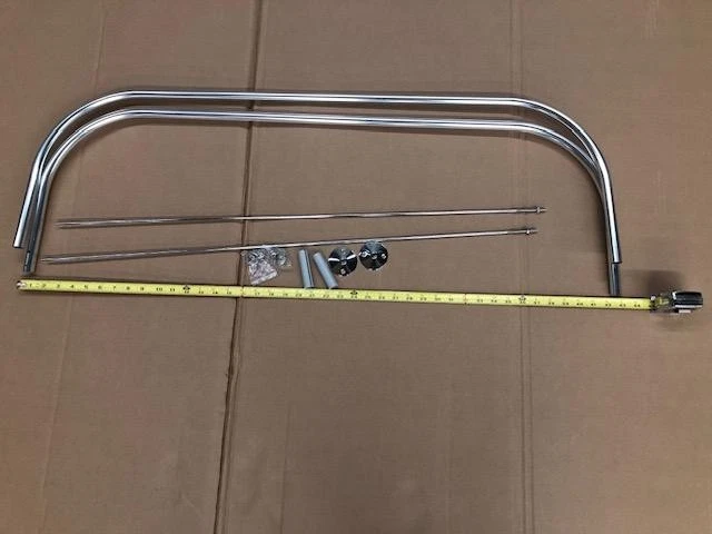 Clawfoot tub Curtain Rod assembly Oval - Image 3 of 3