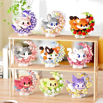 Cute Moon Building Block Brick Series Gift Set Decoration Present Toy Kids Adult
