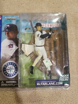 McFarlane MLB Ichiro Suzuki series 1 Seattle Mariners Rookie | eBay