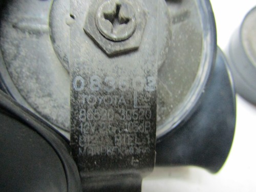 Horn GS300 1998 2001 LEXUS Hight Low Note Tone Siren Buzzer Warning Honker Pair - Picture 4 of 7