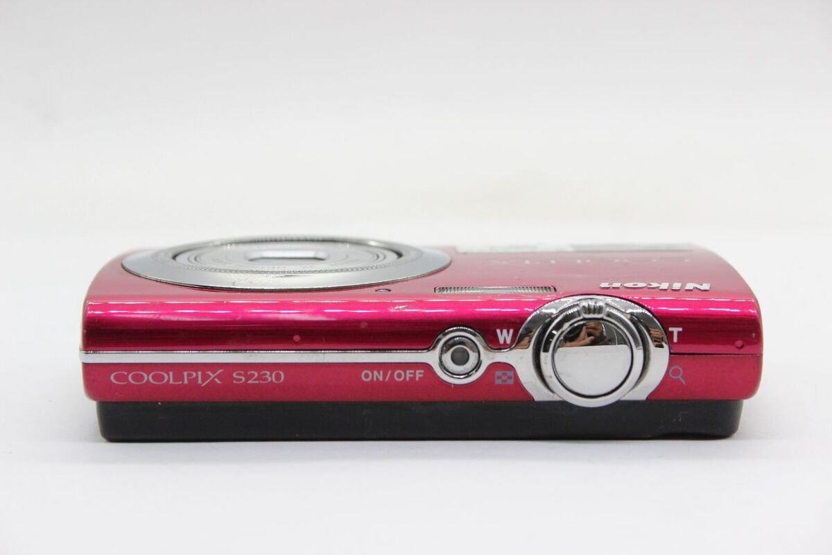 Nikon Digital Camera COOLPIX S Series S230 Rose Red 3x 10MP Nikon Digital Camera COOLPIX S Series S230 Rose Red 3x 10MP