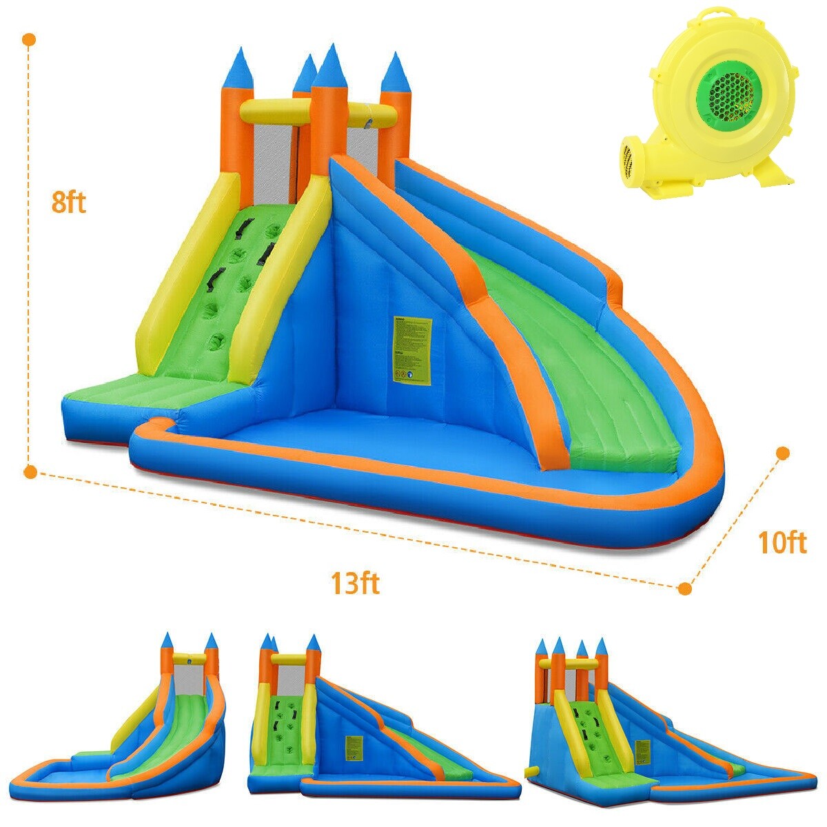 lol doll water slide