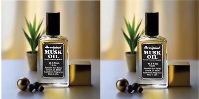 Kommon Skin Sense (Previous Cabot Labs) ''The Original'' Musk Oil 1/2 oz. Qty=2!