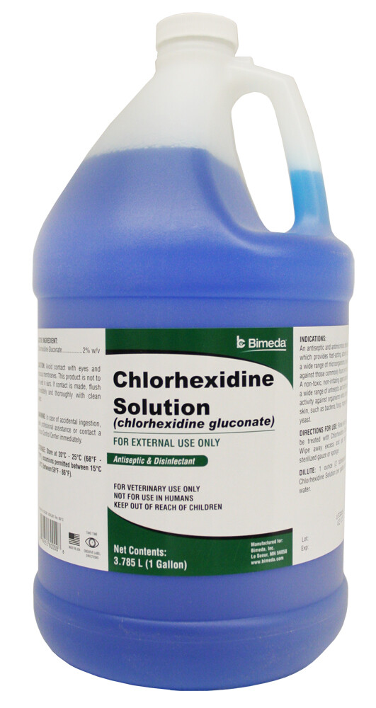chlorhexidine 2 solution for dogs