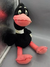 Looney Tunes Daffy Duck Plush Stuffed Animal 1971 Warner Bros Mighty Star