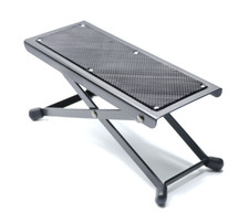 Heavy Duty Classical Guitar Foot Stool Stand Rest Pedal Adjustable Collapsible