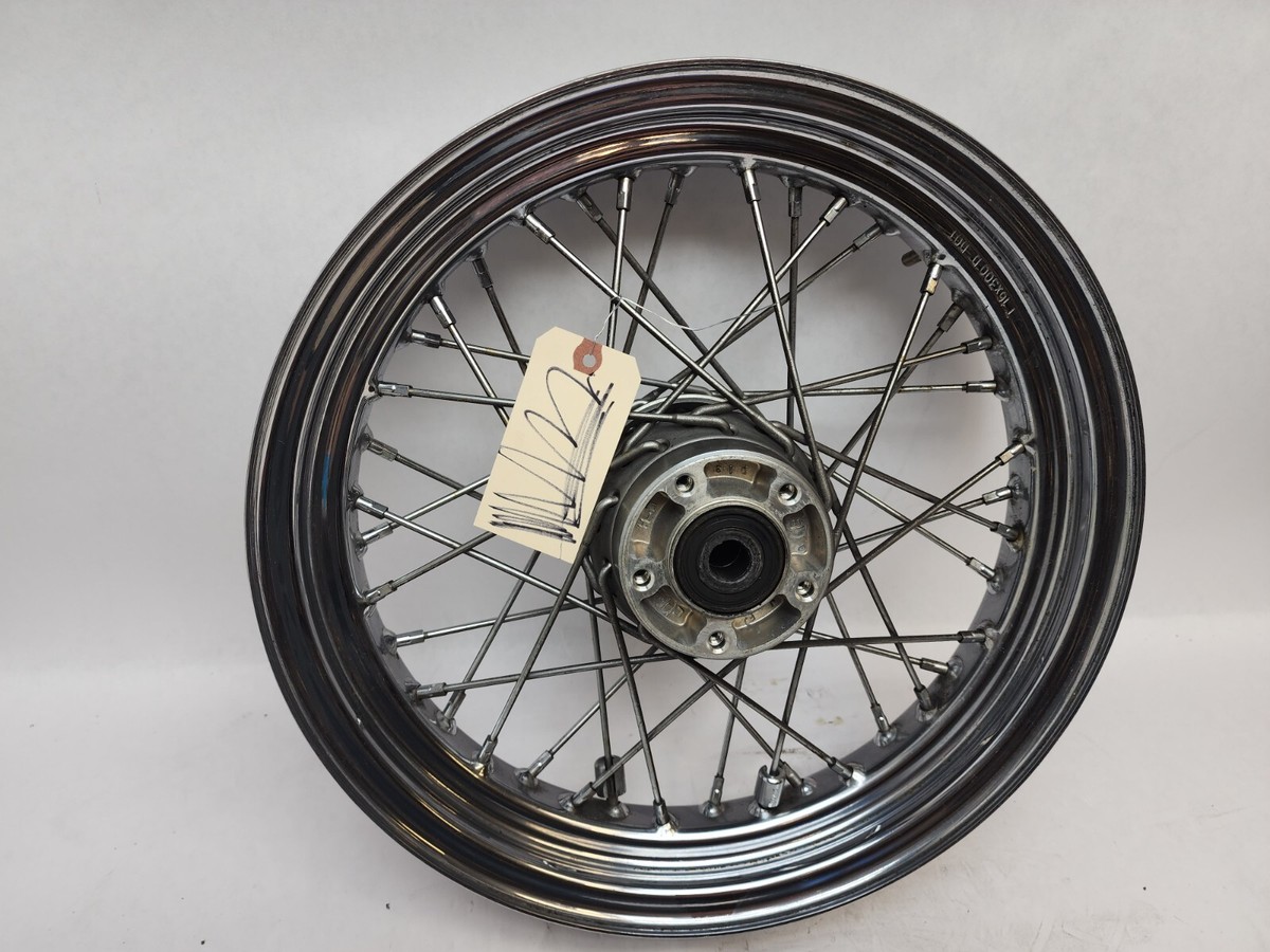 OEM Harley-Davidson Laced Chrome Front wheel 16x3 Used 3/4 axel | eBay