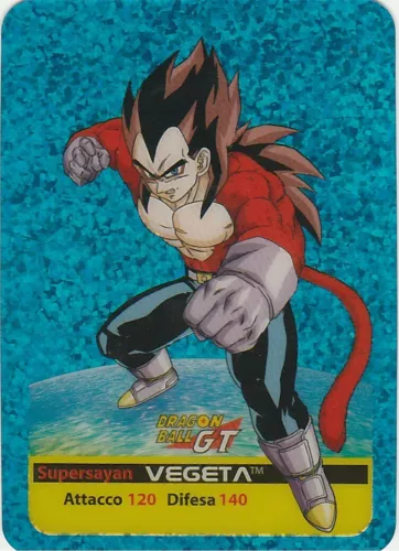 Lamincards Dragon Ball GT Edibas Serie Smeraldo VEGETA N Z12 Zaffiro