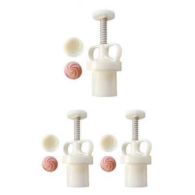 Mooncake Mold Hand Pressure Molds Xiaolongbao Shape Bean Cake Molds Baking Tools