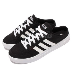 adidas VS Set Mule Black White Men Casual Lifestyle Loafers Shoes Sandals  FX4850 | eBay