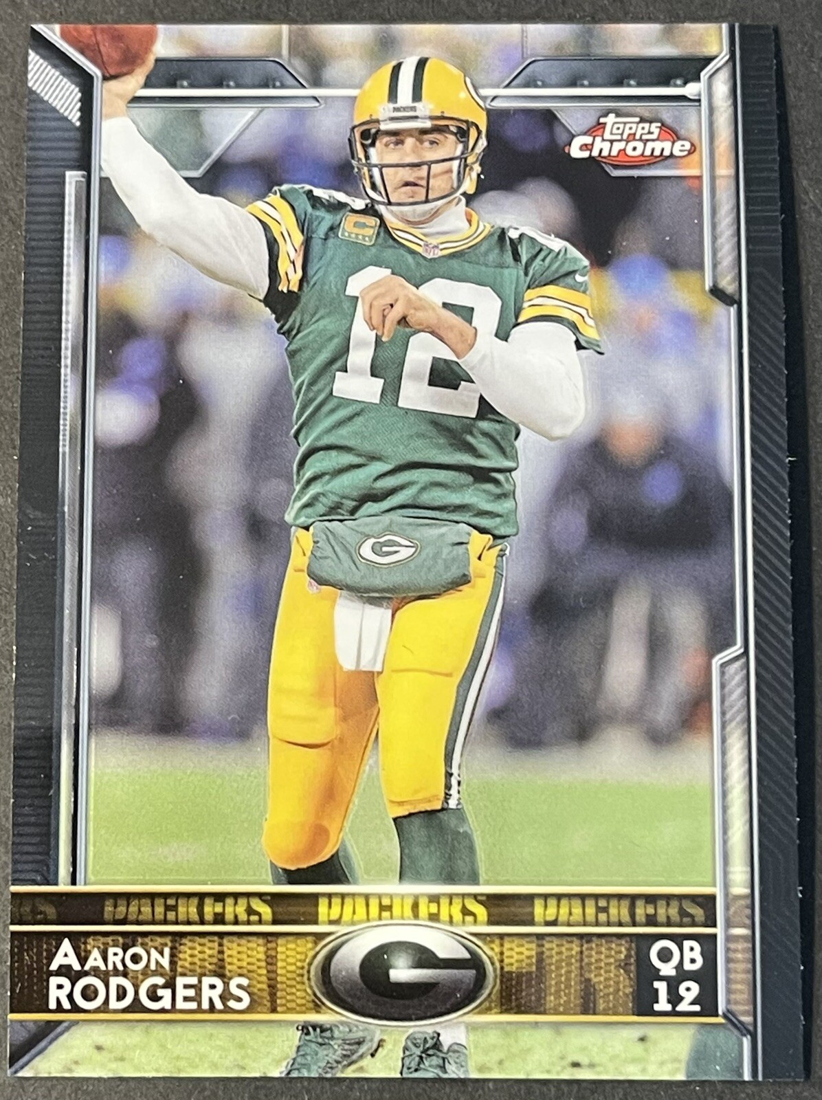 2015 Topps Chrome #2 Aaron Rodgers