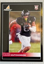 XAVIER HUTCHINSON 2023 Panini Chronicles Draft Picks RC Pinnacle #20 TEXANS