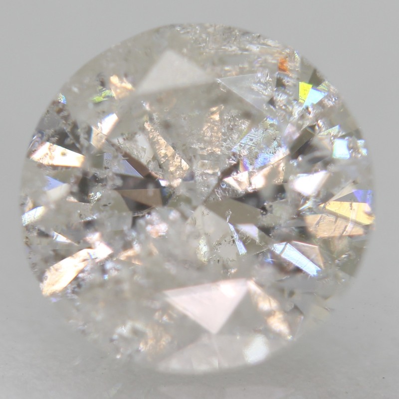 Certified 1.44 Carat E Color Round Brilliant Natural EARTH MINED Diamond 7.31mm