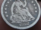 1852 O Seated Liberty Half Dime- New Orleans, VG/Fine Details