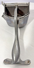 Vintage WearEver Aluminum Citrus Juicer Press Handheld Strainer 1930s Kitchen
