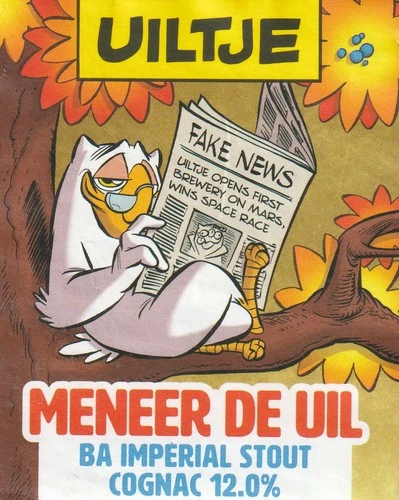 1 - NETHERLANDS - BROUWERIJ UILTJE BEER LABELS BEER LABELS (09841)