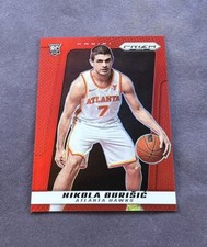 2024-25 Panini Prizm Deca - Nikola Durisic #98 Red Prizm /199 (RC)