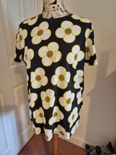 Image of Regatta Orla Kiely Womens Short Sleeve T-Shirt Spin Flower Black Size 16 BNWT
