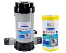 lifestyles Inline Pool Hose Water Filter for Above Ground &