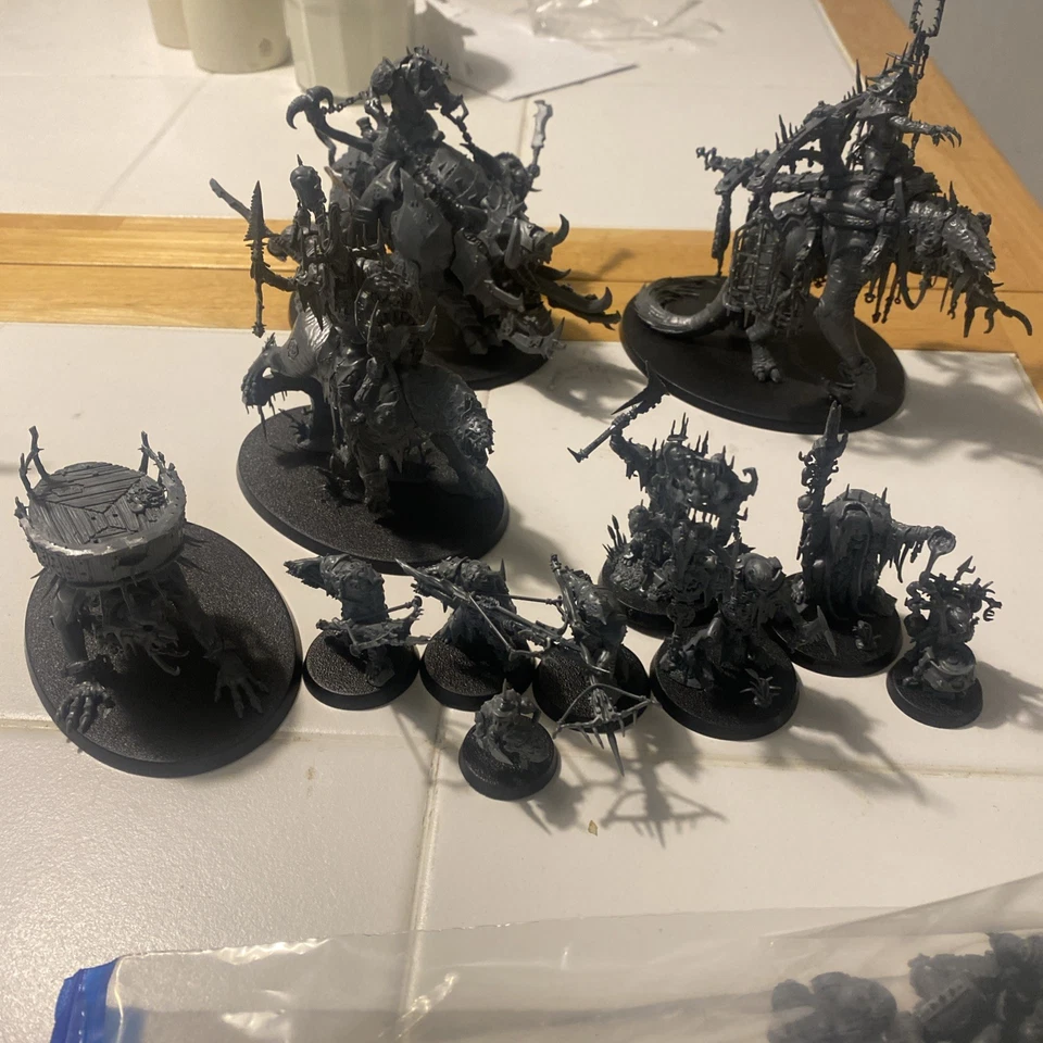 Warhammer AoS Lot Seraphon And Orks 3000pts of models - Image 3 of 4