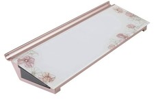 Quartet Glass Dry Erase White Board 18"W x 6"H, Compact Desktop Whiteboard with