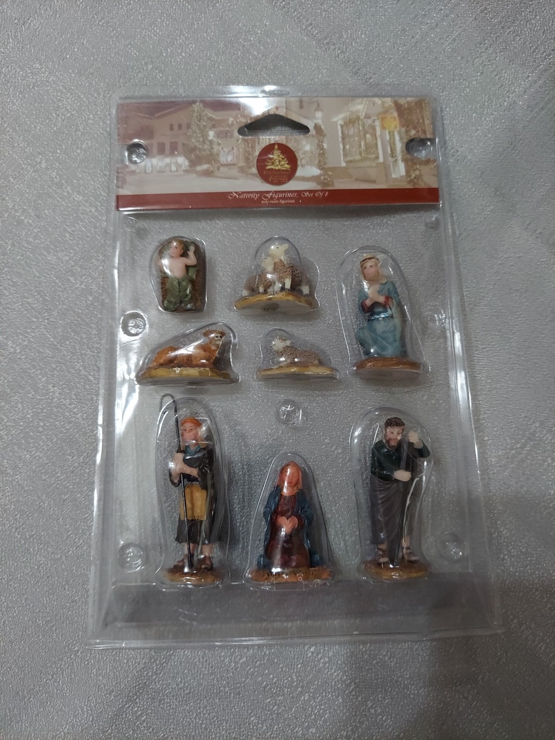 Lemax 8-Piece Nativity Set Brand New