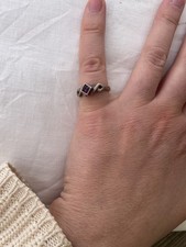 925 Sterling Silver Art Deco Ring