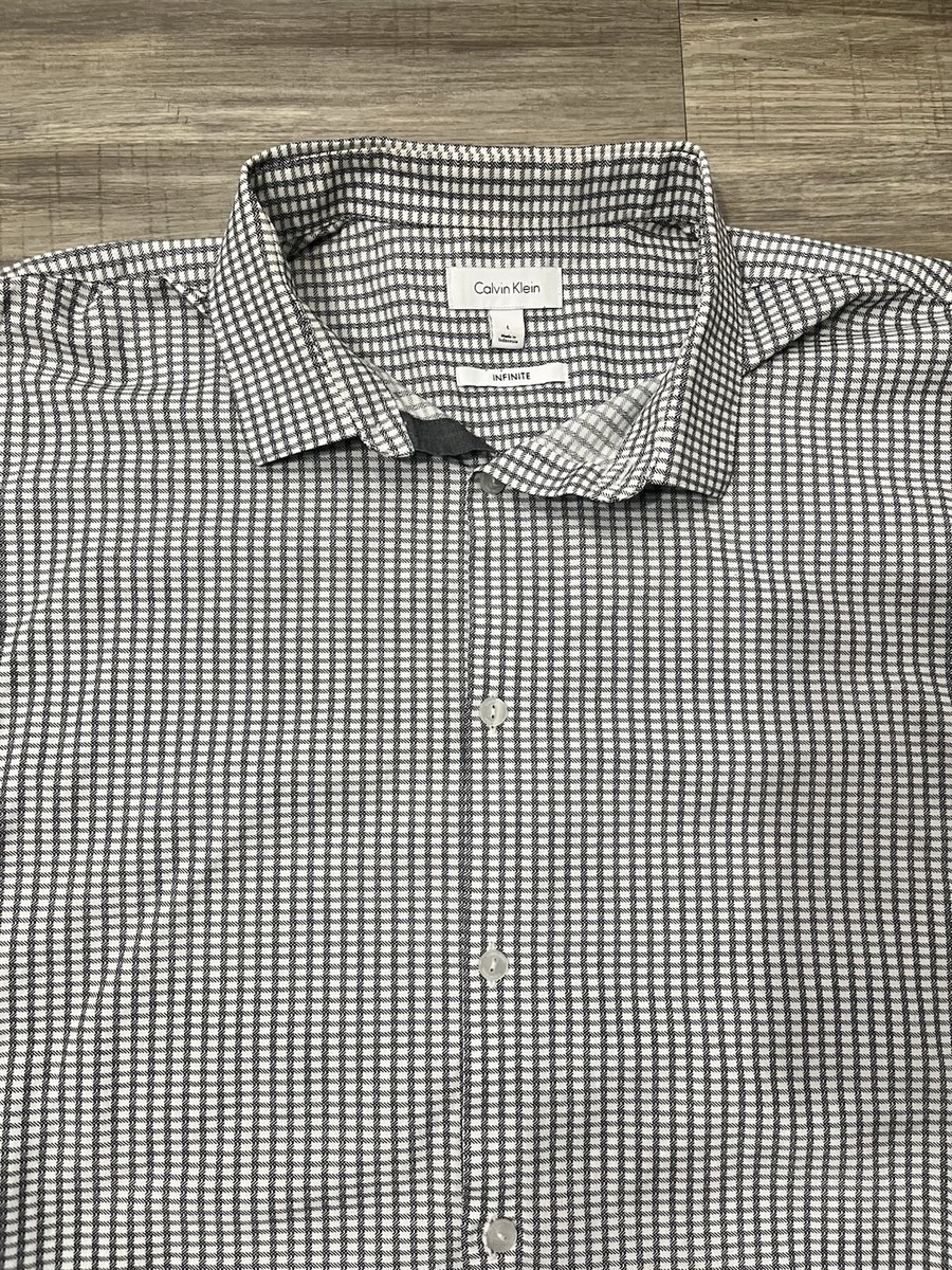 calvin klein infinite white dress shirt Quality Men's Shirt