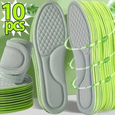 2/10pcs Soft Memory Foam Orthopedic Insoles Deodorizing Insole Shoes Sports
