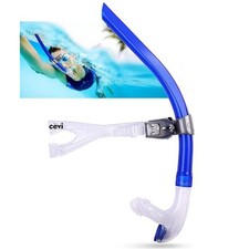 Focevi Swim Snorkel for Lap Swimming,Adult Swimmers Snorkeling Gear for Swimming