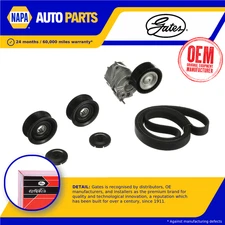 Drive Belt Kit fits MERCEDES VIANO W639 2.2D 03 to 05 Set Gates Quality New