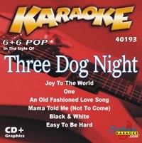 Karaoke: Three Dog Night - CD - Karaoke - Mint Condition - RARE