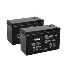 2 Pack 12v 8ahfor APC US SLA Battery Replacement - Replaces RBC33