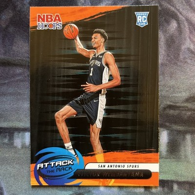 Victor Wembanyama - Attack The Rack - 2023-24 Panini Hoops - Rookie RC Spurs