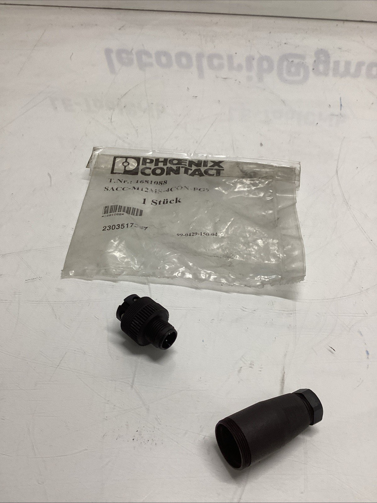 1681088 Phoenix Contact SACC‑M12MS‑4CON‑PG7 male M12 connector O-021
