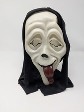Scream Ghost Face 'Wassup' Tongue Mask - Easter Unlimited Scary Movie Halloween