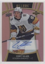 2019-20 Upper Deck Allure Rookies Pink Diamond 48/59 Cody Glass #106 Auto 1o1