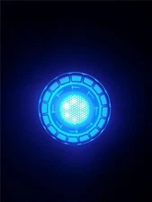 Wearable MK7 Iron Man Arc Reactor LED Light Tony Stark Chest Light Movie Props