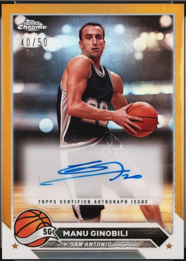 Manu Ginobili Trading Cards for sale | eBay