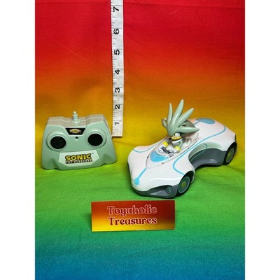 Sonic Team Sonic Racing RC Silver NKOK 1:28 Scale 2.4GHz Remote Control Car